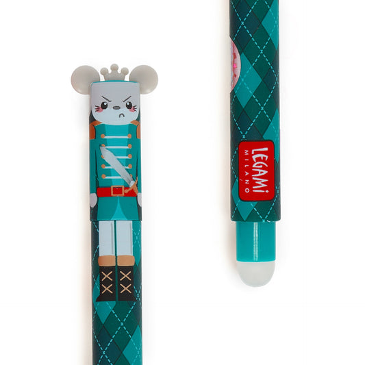 LIMITED EDITION Christmas Nutcracker Legami Erasable Pens