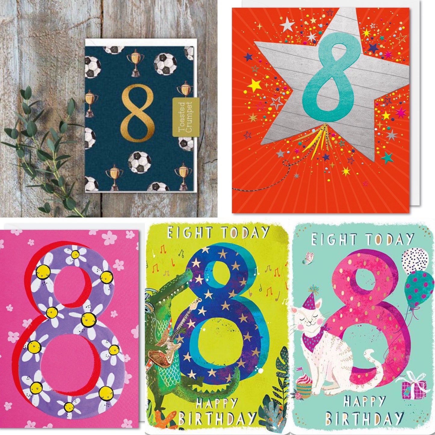 Birthday Card Bundles - Ages 3-10 Available