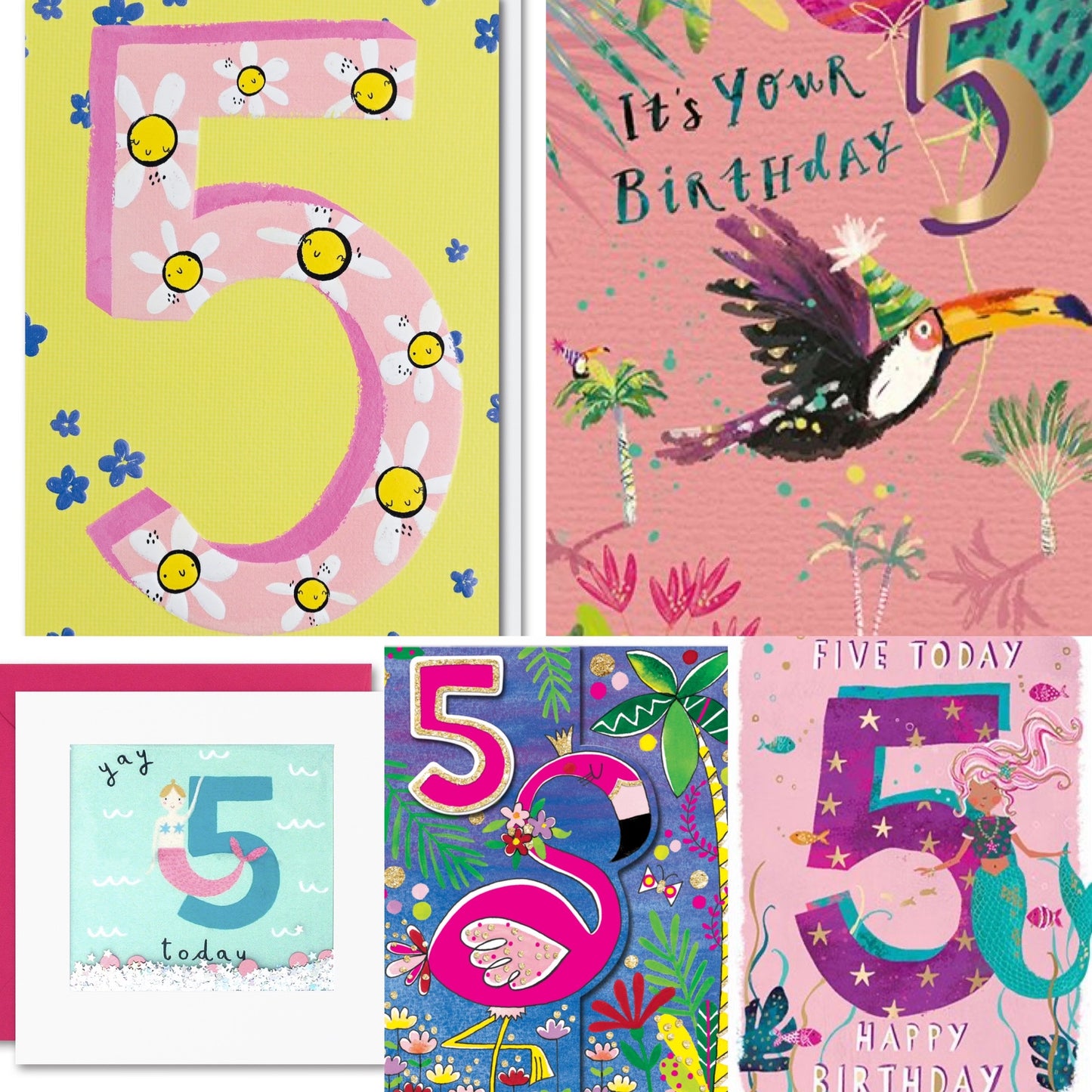 Birthday Card Bundles - Ages 3-10 Available