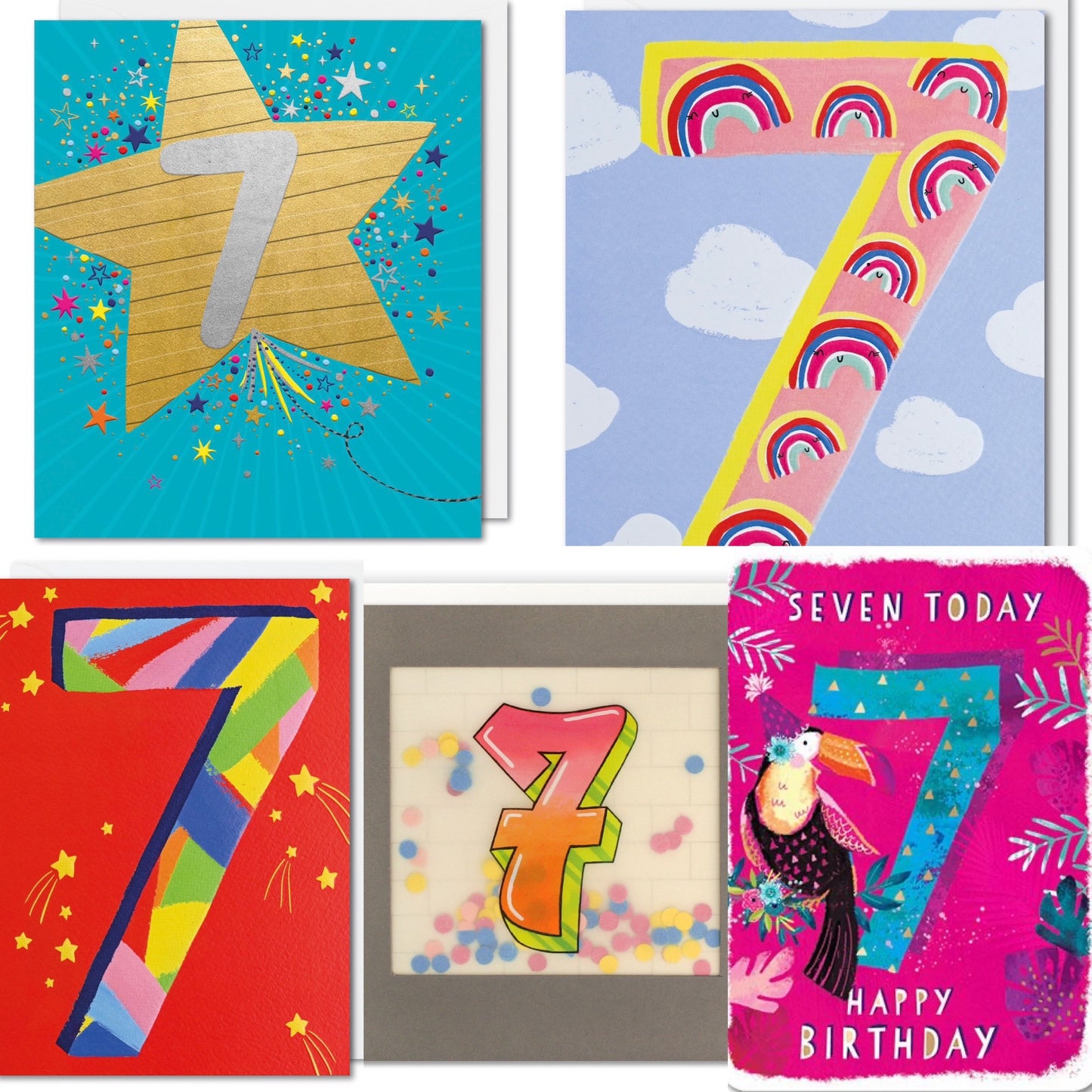 Birthday Card Bundles - Ages 3-10 Available