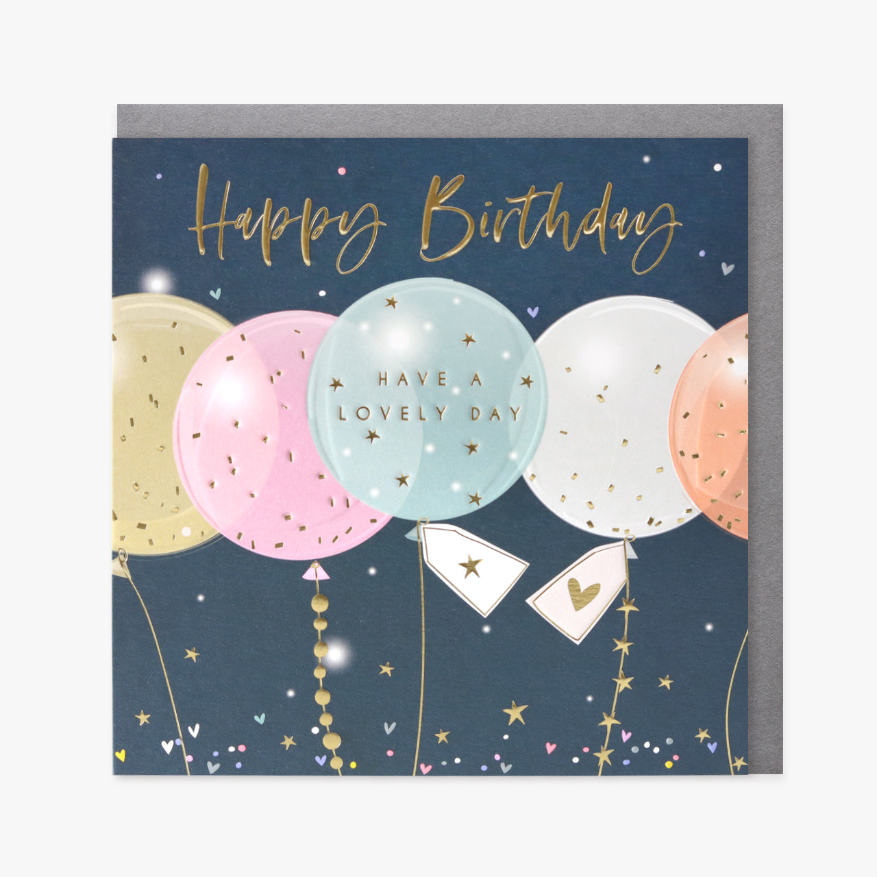Birthday Balloons Greeting Card