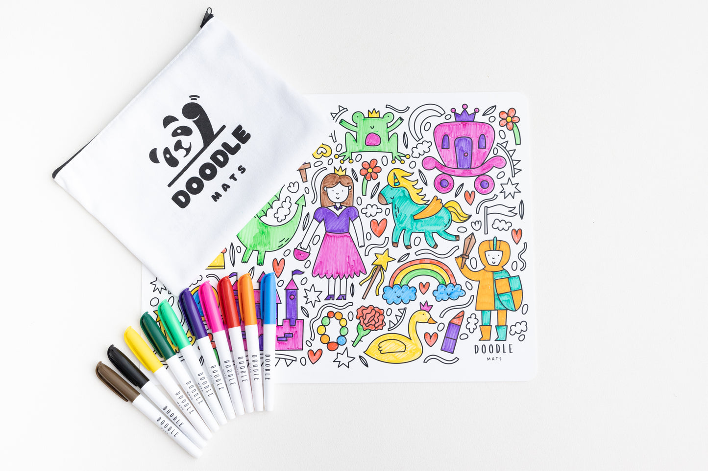Fairytale Doodle Mat - Reusable Colouring Mat
