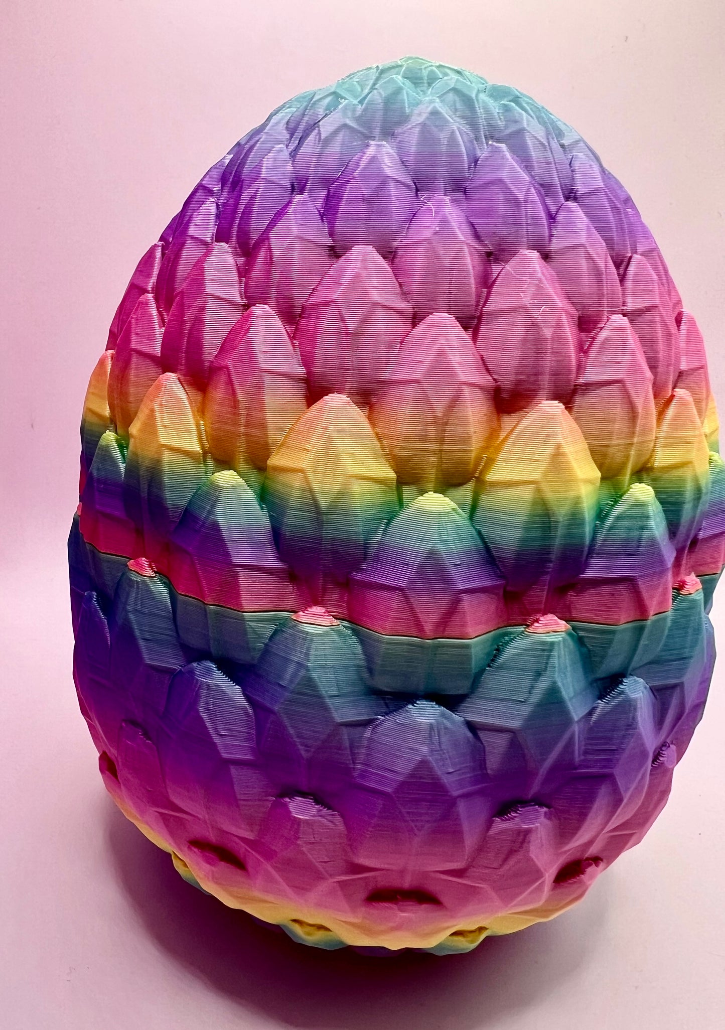 NEW: Rainbow Crystal Dragon in Dragon Egg -3 Sizes Available