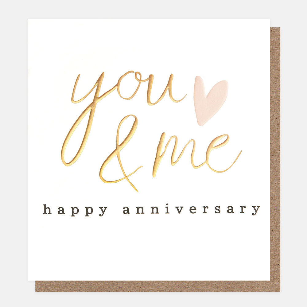 You and Me Happy Anniversary