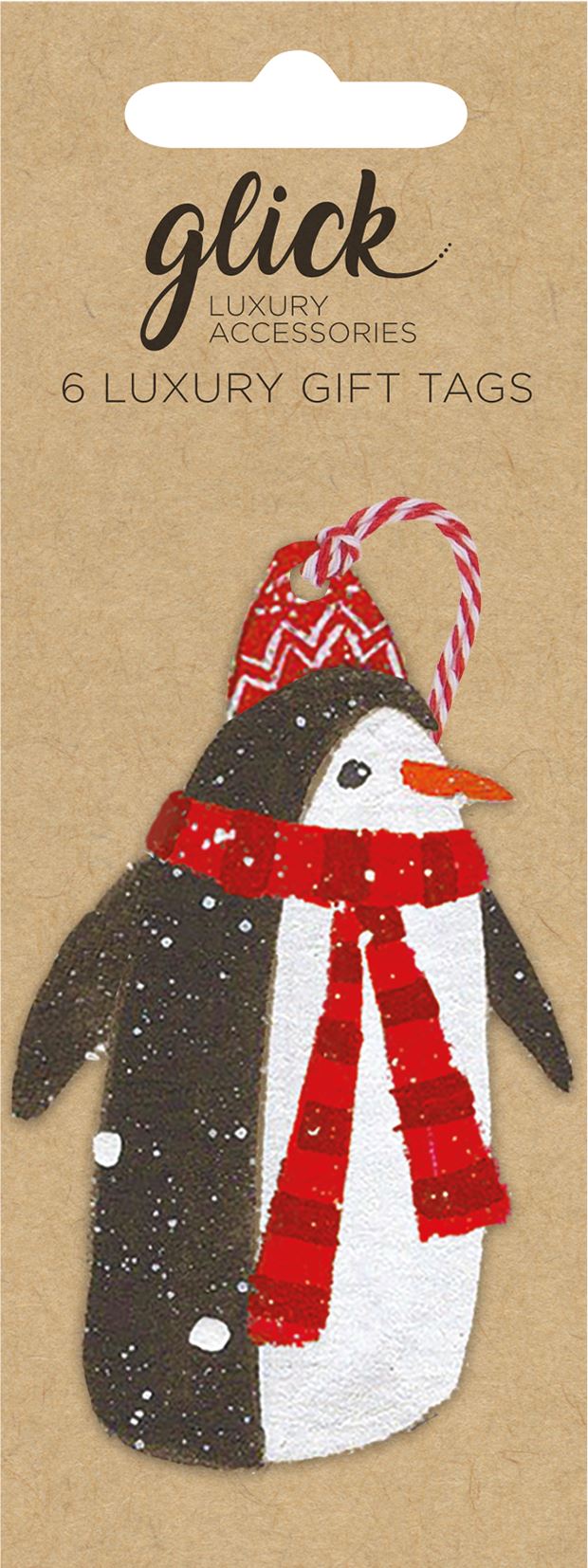 MULTIPACK TAG (6) PARTY PENGUIN
