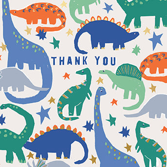 Dinosaurs Thank You Multipack Cards
