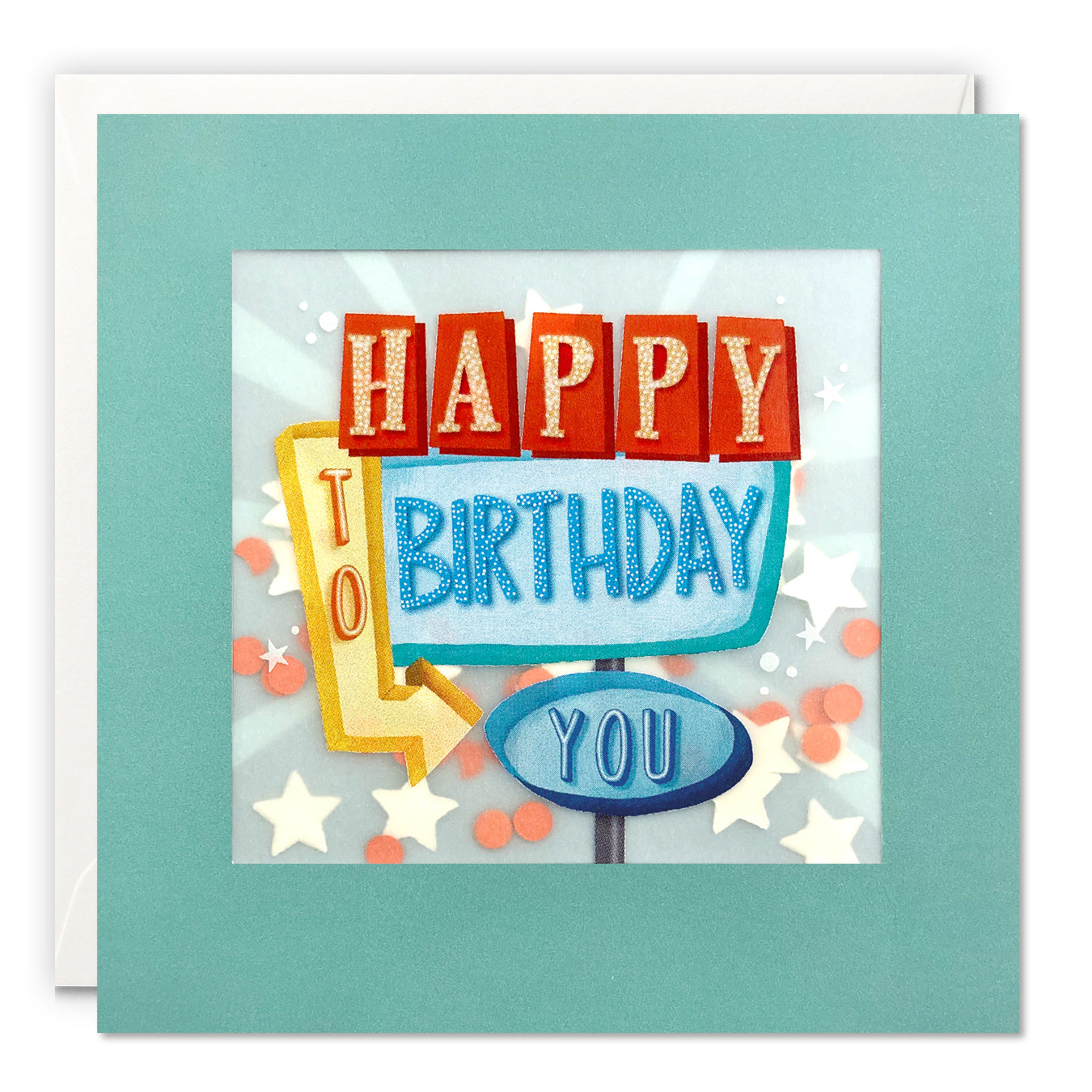 Happy Birthday Sign Birthday Card
