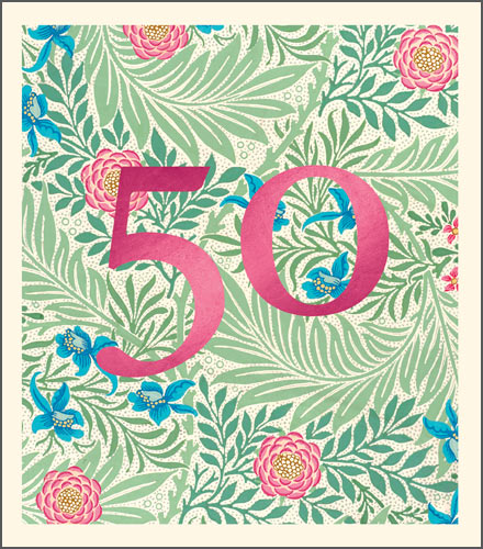 50 William Morris Pattern