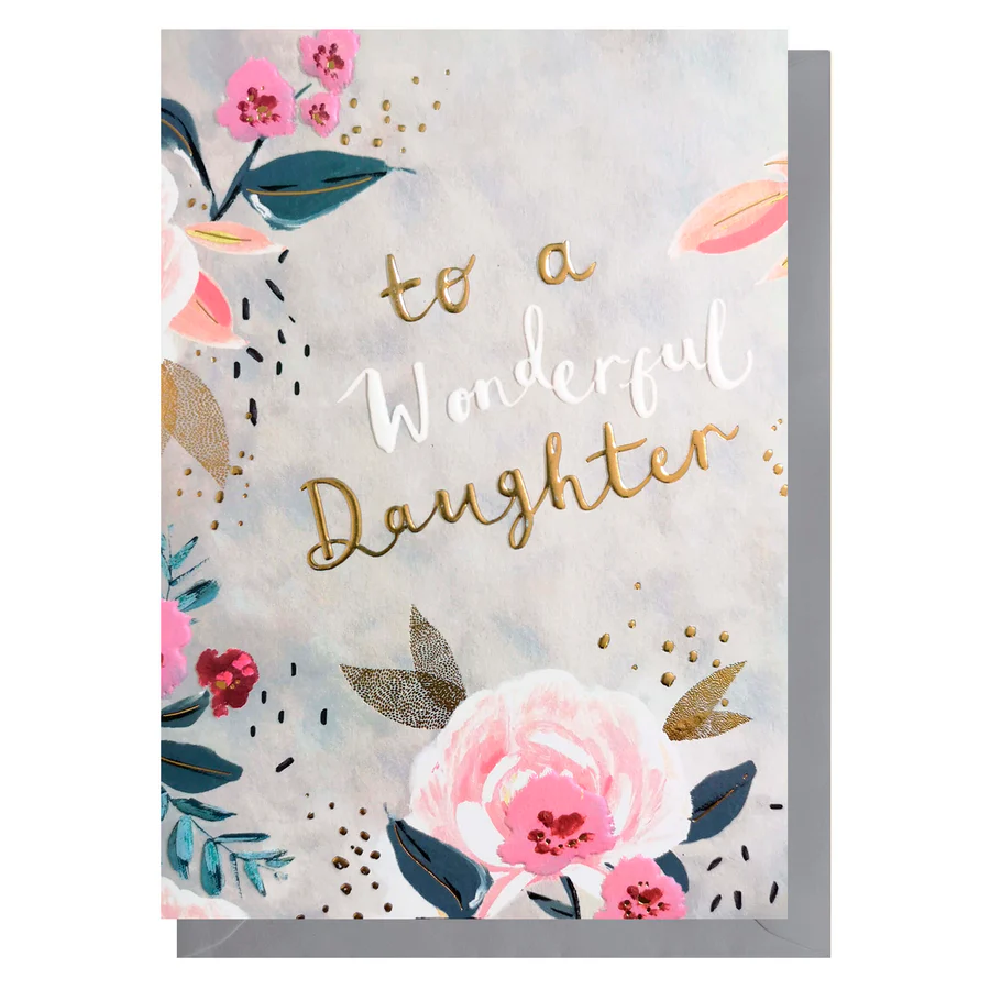 To a wonderful Daughter Greeting Card