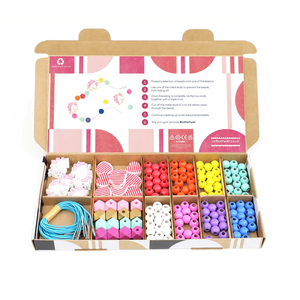 Unicorn & Heart Bracelet Making Kit