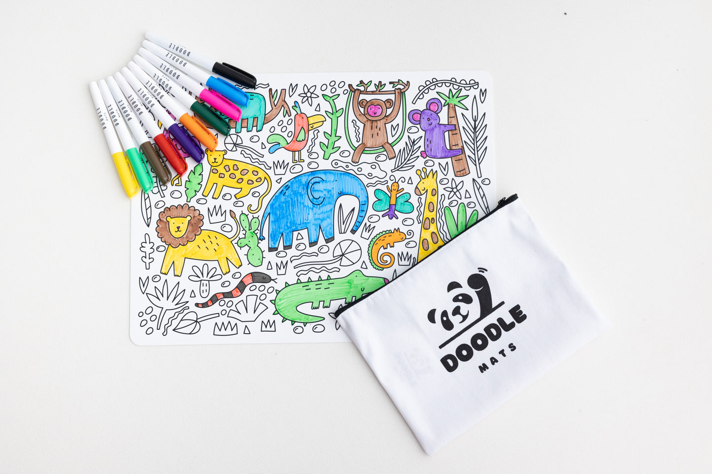 Wild One Doodle Mat - Reusable Colouring Mat