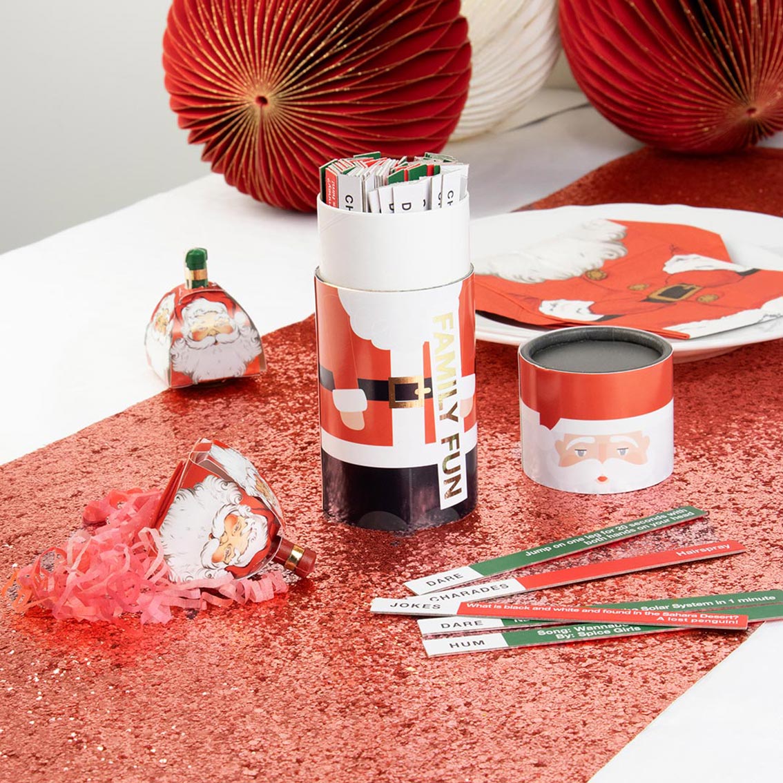 Santa Dipsticks Christmas Game