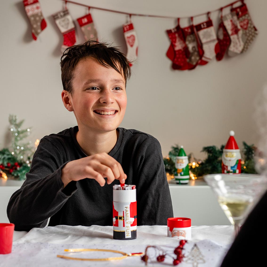 Santa Dipsticks Christmas Game