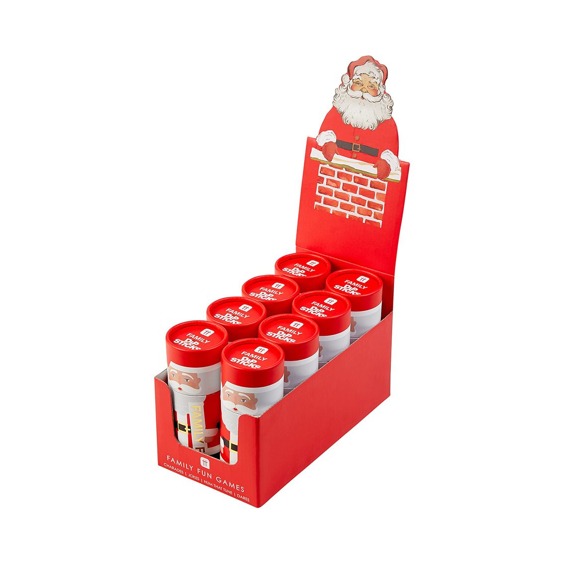 Santa Dipsticks Christmas Game