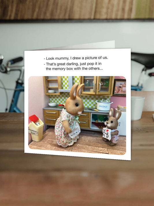 Funny Birthday Card - Memory Box