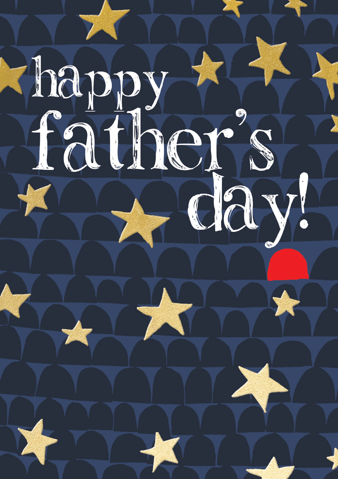 Father's Day Ebb & Flow - Happy Father's Day/Gold Stars
