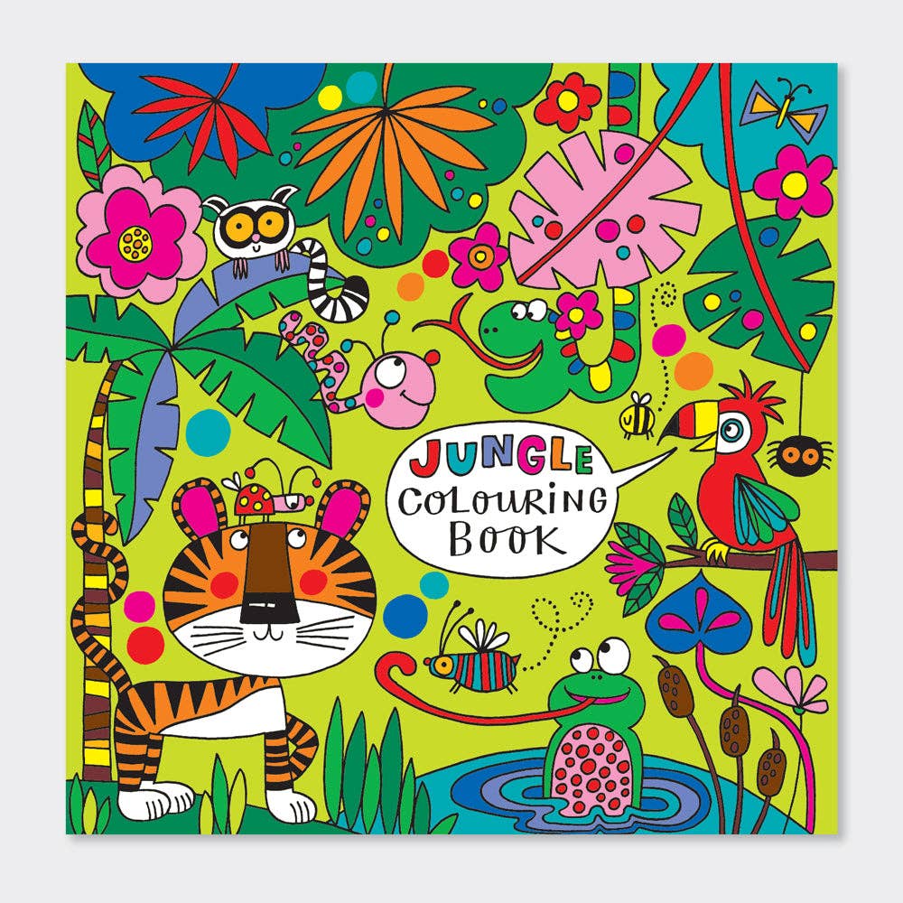 Jungle Colouring Book for Children