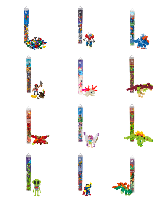 Plus Plus 100 Piece Tubes - Various Characters/options to choose from