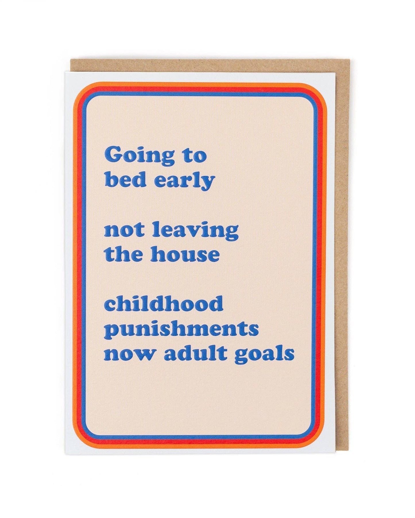 Cath Tate Pina Colada Funny Greeting Card – Retro Humour Card