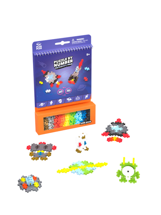 Plus Plus Activity Pads - Multiple to choose from including Dinosaurs and Fairytale
