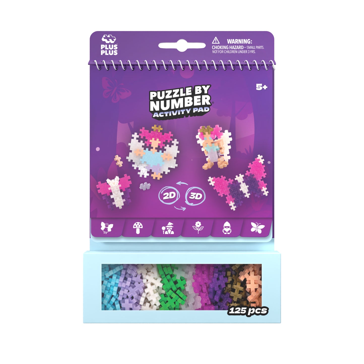 Plus Plus Activity Pads - Multiple to choose from including Dinosaurs and Fairytale