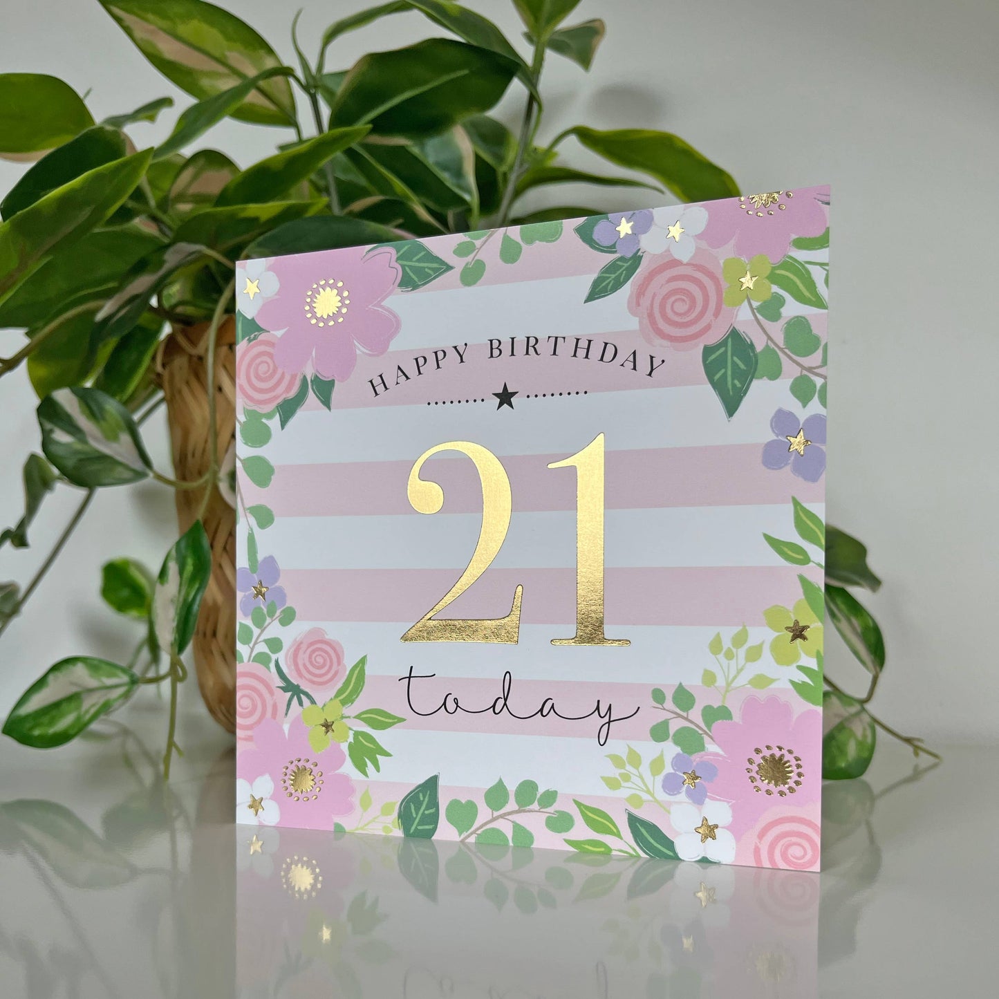 Milestone 21st Birthday Card