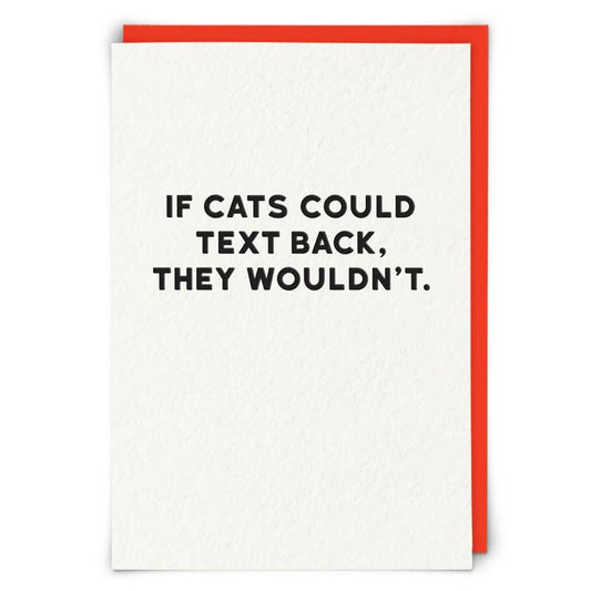 Cats Greeting Card