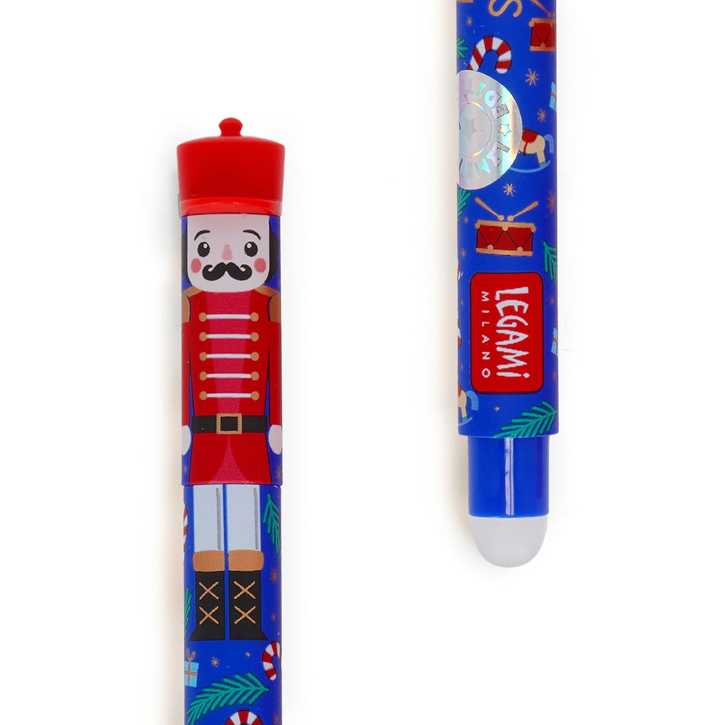 LIMITED EDITION Christmas Nutcracker Legami Erasable Pens