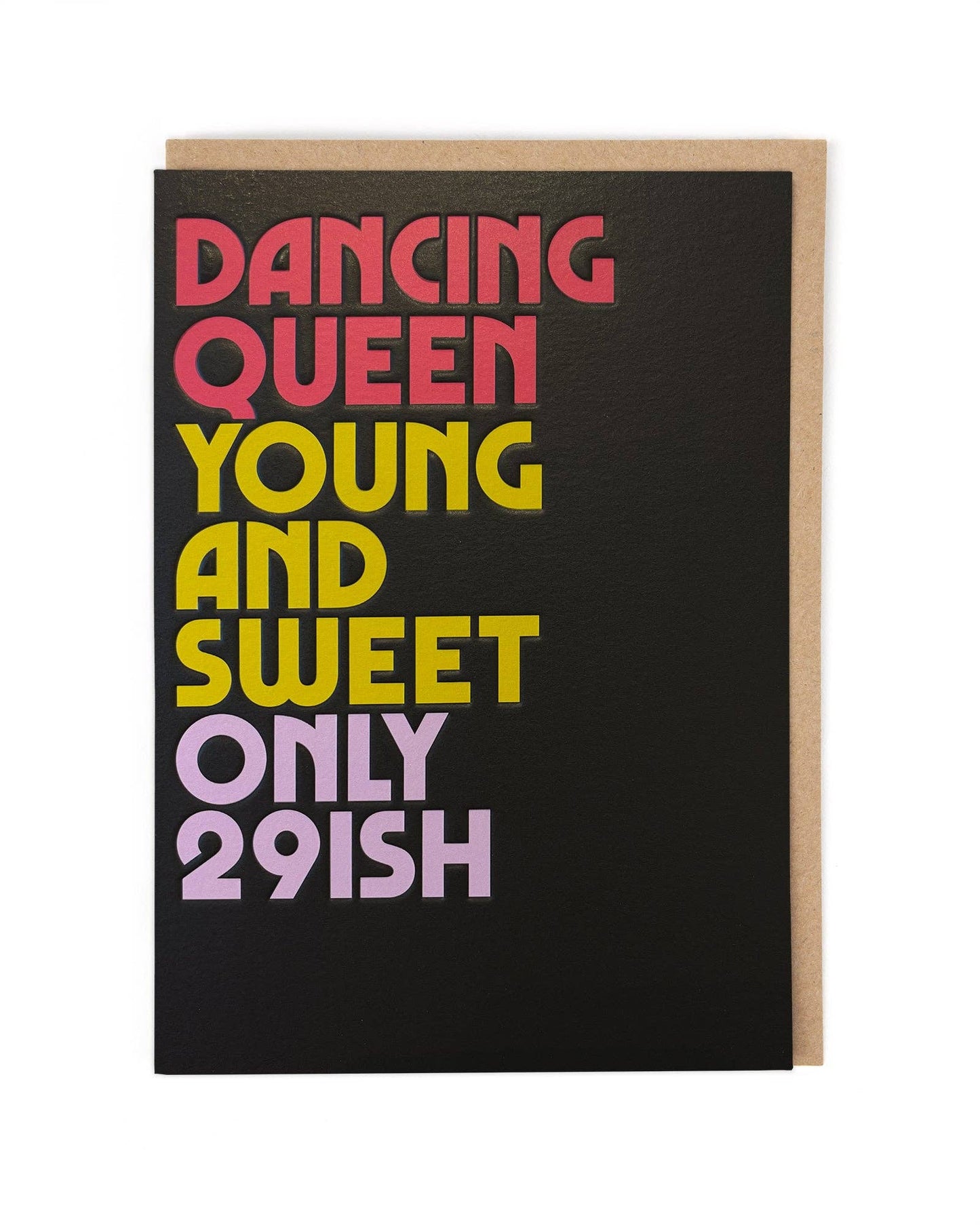 Dancing Queen – Funny Twisted Lyrics Birthday Card