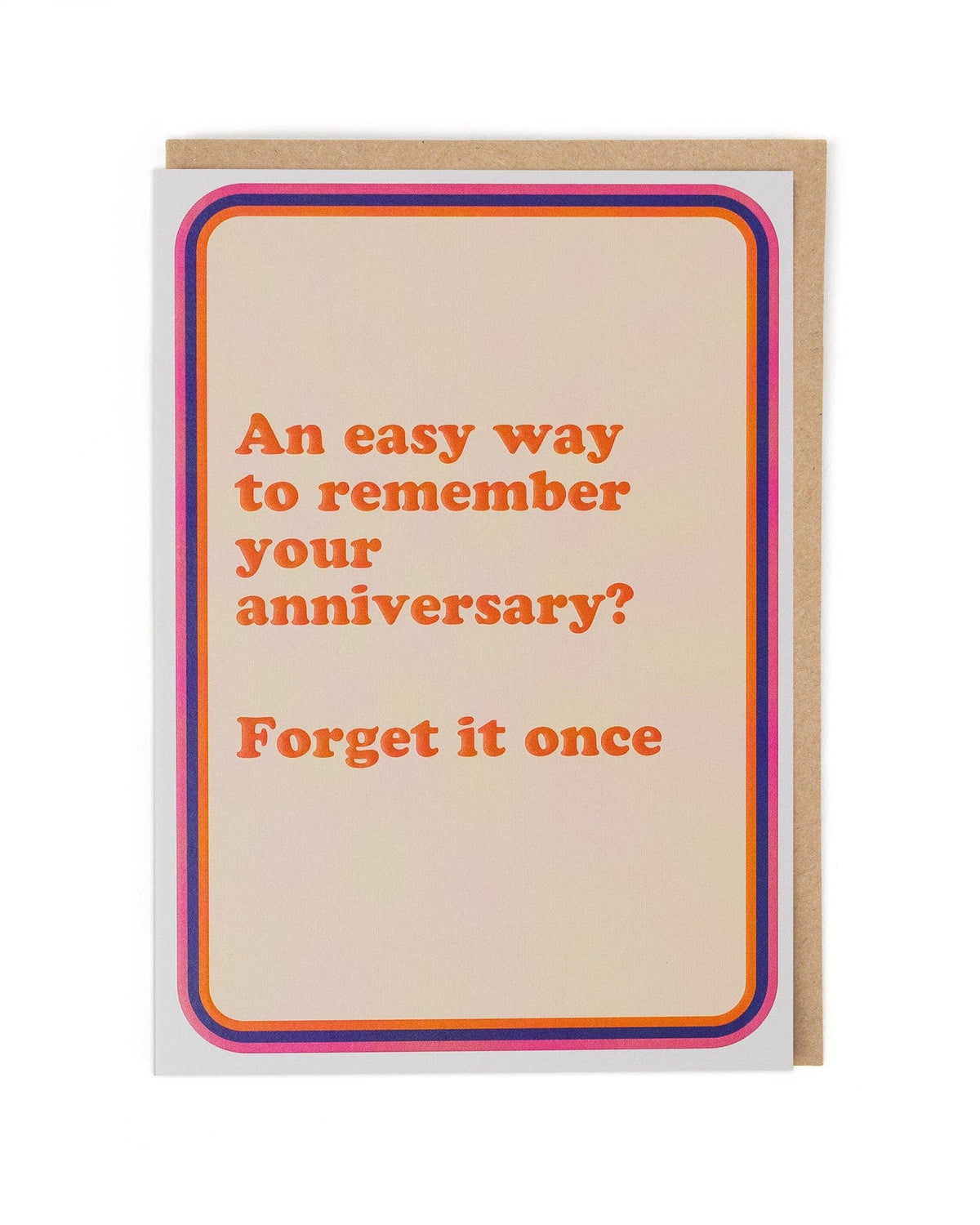 Cath Tate Remember Your Anniversary Funny Anniversary Card – Pina Colada Collection