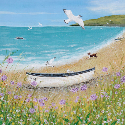 Sunshine and Seagulls by Coast and Country Greeting Card