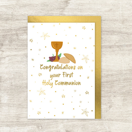 Congratulations on your First Holy Communion