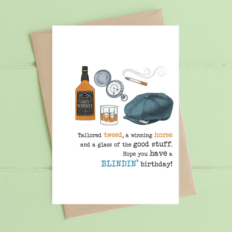 Peaky Blinders Birthday Card