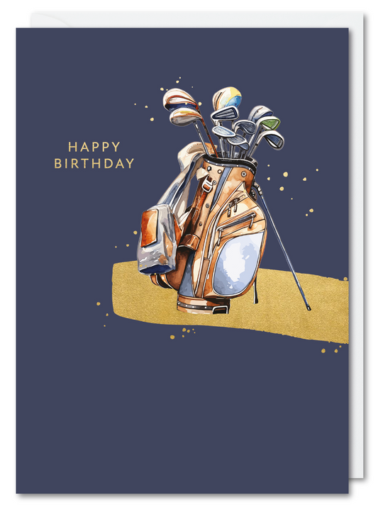 Golf Birthday Card