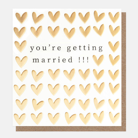 You're Getting Married Wedding Card
