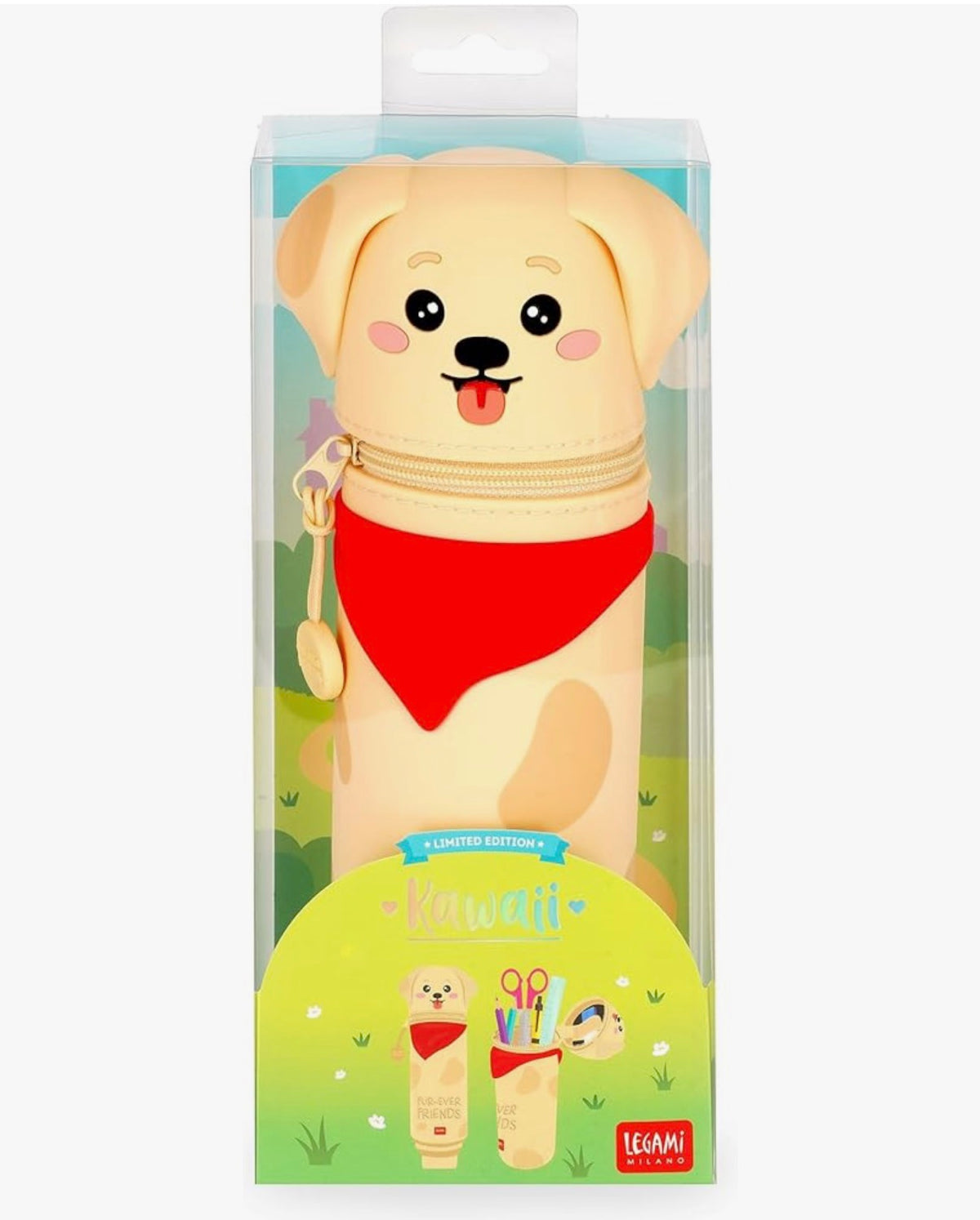 Legami Silicone Pencil Case - Unicorn, Dinosaur, Doggy, Kitty, Panda and Monster