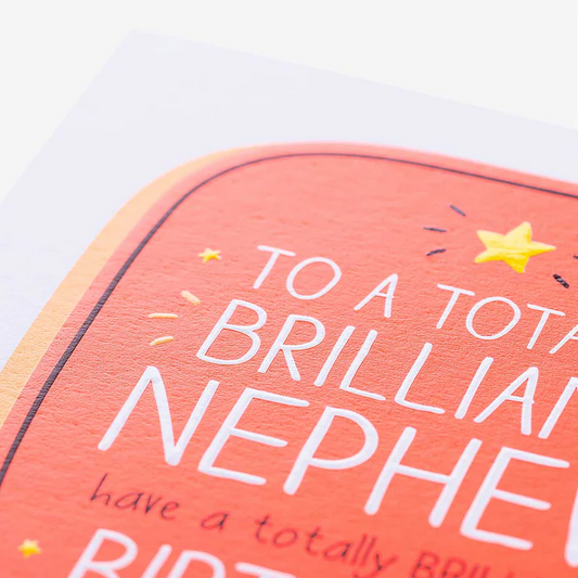 Nephew Birthday Card – Brilliant Nephew Brilliant Birthday | Happy Jackson