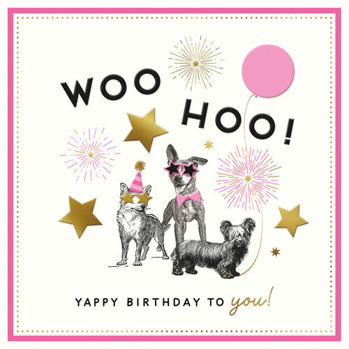 Woo Hoo Yappy Birthday to you!