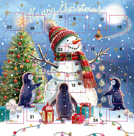 Large square Advent Calendar - FESTIVE FUN AT CHRISTMAS
