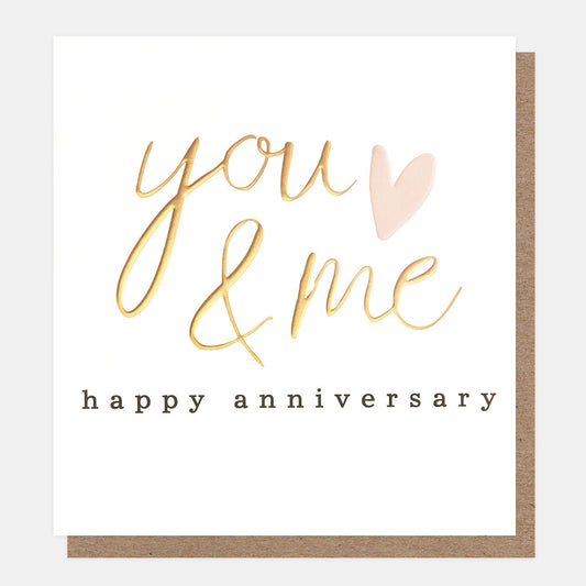 You and Me Happy Anniversary