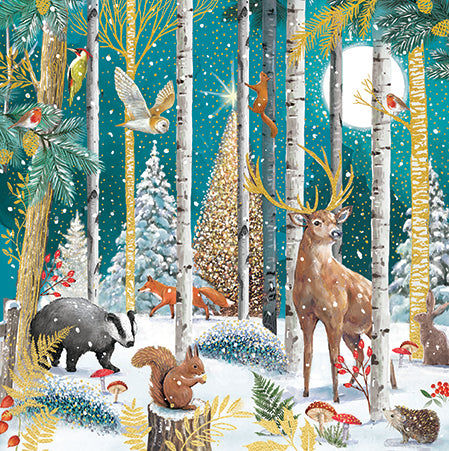 Woodland Wonder Christmas Cards - Box of 10 cards, 1 Design