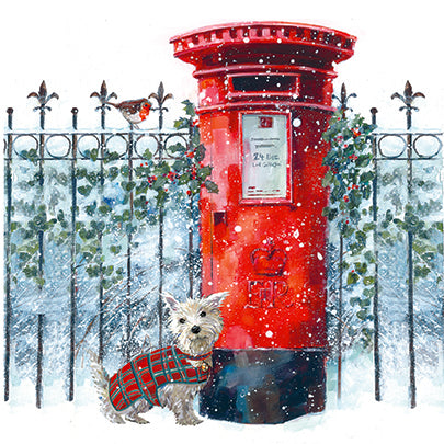 Pack of 6 Charity Christmas Cards - CHRISTMAS POST