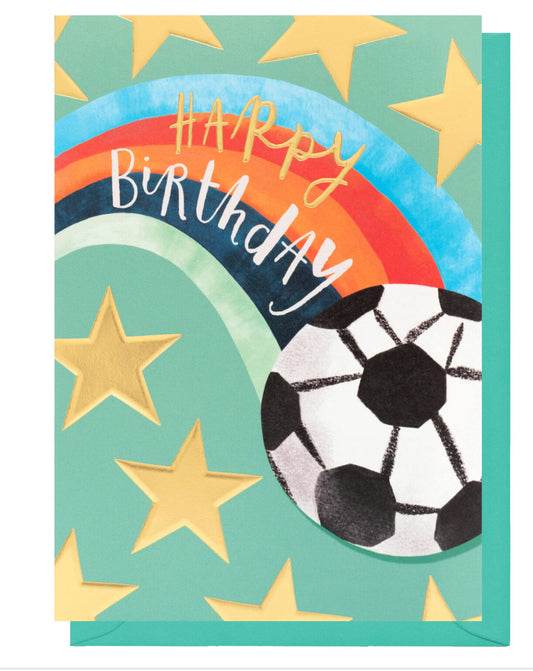 Happy Birthday Football Greeting Card