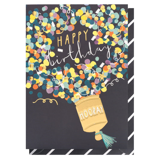 Happy Birthday Popper Greeting Card