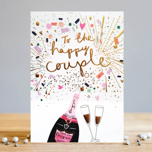 Happy Couple Wedding/Anniversary/Engagement Greeting Card