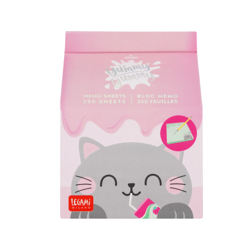 Kitty Yummy Yummy Memo Pad