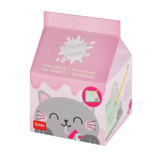 Kitty Yummy Yummy Memo Pad