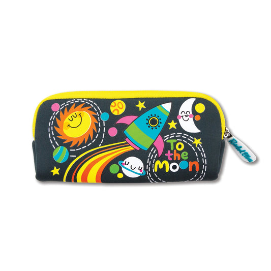 Neoprene Pencil Cases - To The Moon