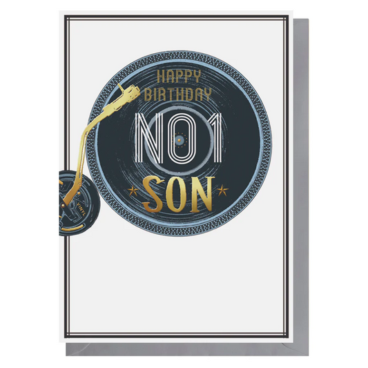 Louise Tiler 'No.1 Son' Birthday Card