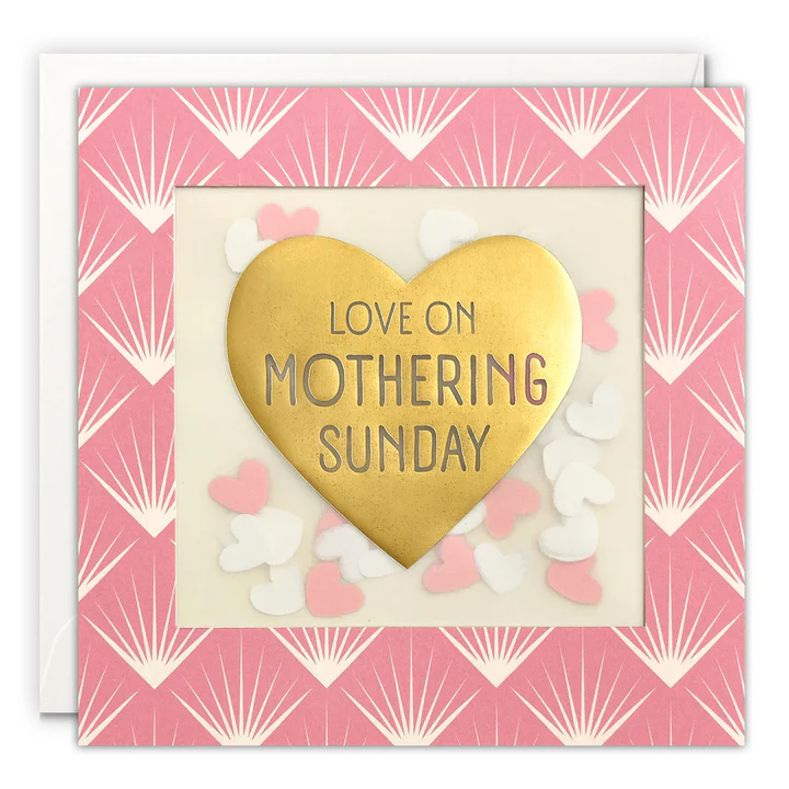 Love on Mothering Sunday Greeting Card